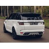 CSC AUTO Tailgate Badge 3D Metal SVR Trunk Badge Body