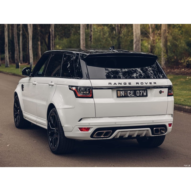 CSC AUTO Tailgate Badge 3D Metal SVR Trunk Badge Body