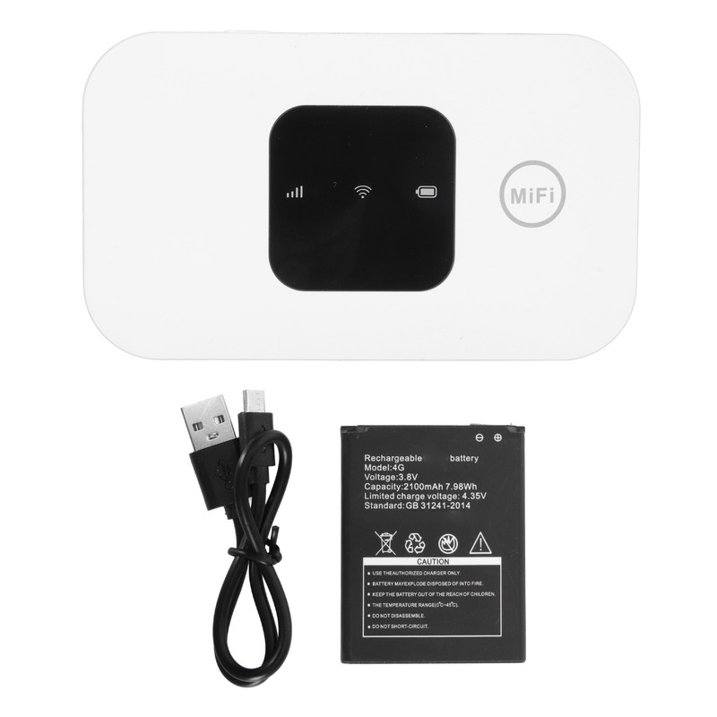 4G LTE Mobile Wifi Hotspot with SIM Card Slot for