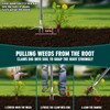 SOMOLUX 52'' Weed Puller Tool Stand-up Weeder with Metal Long