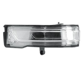 Replacement Driver Left Side Door Mirror Turn Signal Light Lamp Black Housing Indicator for RAM 1500 from 2019 to 2024