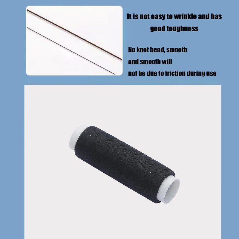 2PCS Strong Polyester Pro Sewing Thread, Polyester Sew-All Thread -
