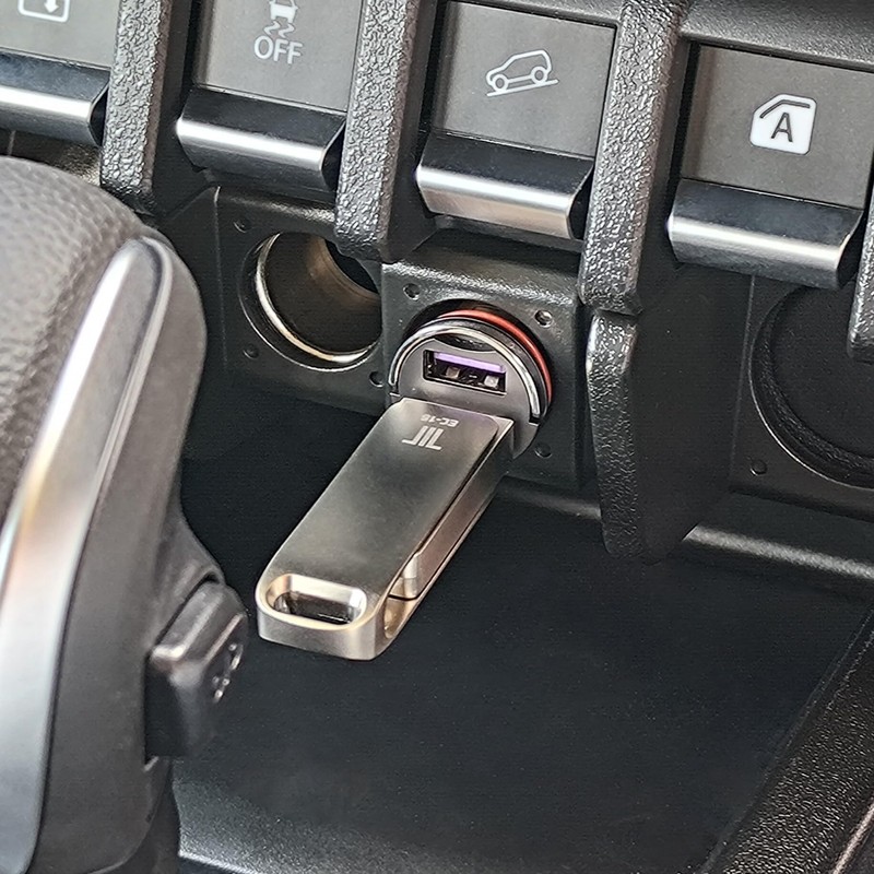 TERAISM EC-15B2 USB Auxiliary Item, Car Item, USB Terminal, Easy