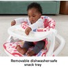 Fisher-Price Portable Baby Chair, Pink Kick & Play Deluxe Sit-Me-Up
