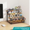 ELITEROO Wooden Display Riser Stand, Tiered Perfume and Cologne Organizer