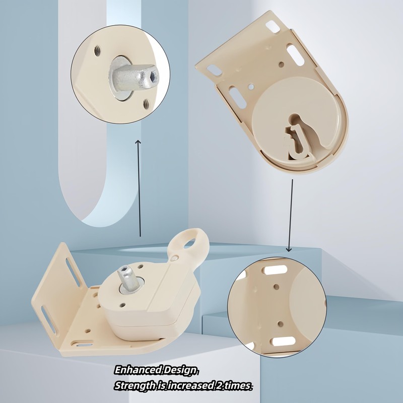 Generic Shade Cordless Bracket for Coolaroo Outdoor Exterior Roller Blind,