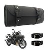 Motorcycle Saddle Bags for Motorcycle, Tool Roll, Motorcycle PU Leather,