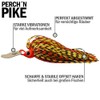 PERCH`N PIKE Chatterbait Fishing Lure Set with Box, 7 g/13
