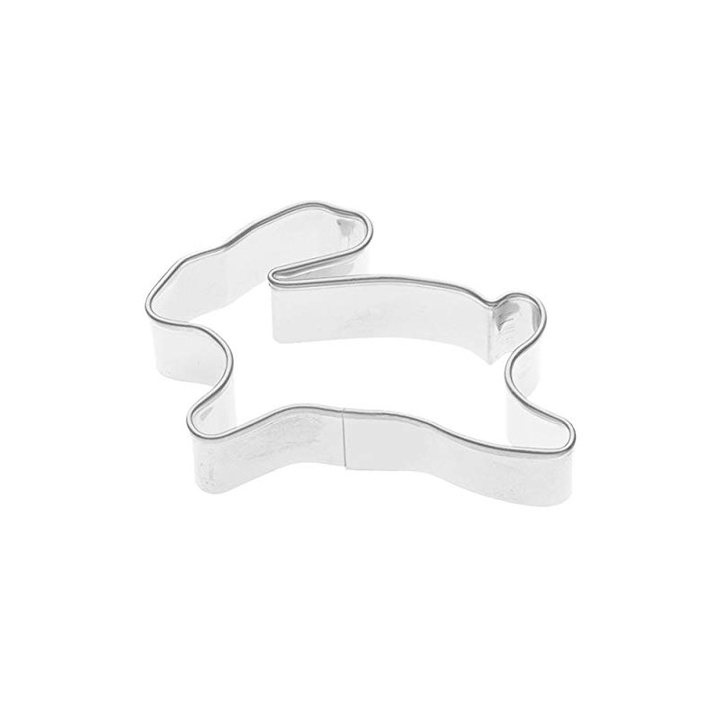 Birkmann 1010692010 Cookie Cutter Jumping Hare, Synthetic, Grey, 5 x