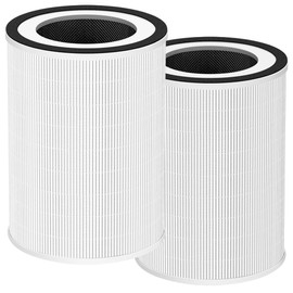 sieloonger KILO Replacement Air Filter Compatible with Afloia KILO,KILO PRO,KILO PLUS,MIRO,MIRO PRO,FOR ORB AIR Purifier,for Morento Kilo 3-Stage Filtration High-efficiency Activated Carbon,2-Pack