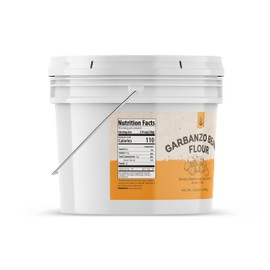 Pure Original Ingredients Garbanzo Bean Flour (1 Gallon) Gluten Free Chickpea Flour, Non-GMO & Pure