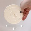 DANCO 89042P Flat Kitchen Sink Stopper, Flat Suction Drain Plug,