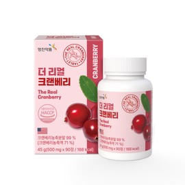 The Real Cranberry 500mgx90 tablets / 더 리얼 크랜베리 500mgx90정