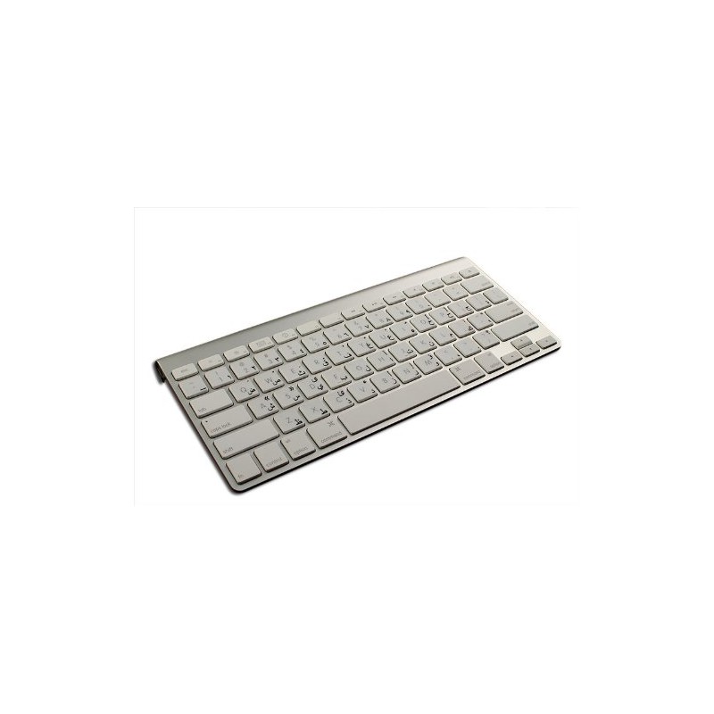 Arabic Keyboard Decals with Blue, Black, RED, Orange OR White