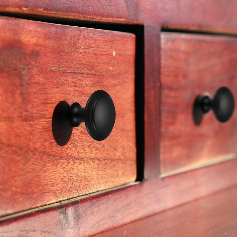 YOUYIDUN 11 Pcs Drawer Knobs，Round Furniture Knobs，Cabinet Door Knobs，Cupboard Knobs，Drawer