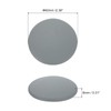 uxcell 4Pcs Door Stopper Wall Protector, 60mm/2.36" Gray Self Adhesive