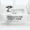 ToiletTree Products - Escobilla de Inodoro con Tapa, Color Negro,