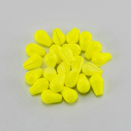Yellow, 30 Pieces 3 Colours Fly Fishing Strike Indicator, Foam Teardrop Floating Bobber Tackle Accessories, Easy Hook Fishing Accessories for Outdoor Fishing Kits Set