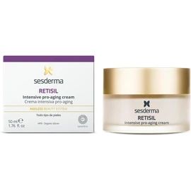 Sesderma Retisil Crema Facial Reafirmante y Antiarrugas con Retinol, Péptidos y Ácido Hialurónico, para Todo Tipo de Piel, 50 ml