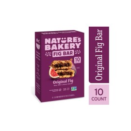 Nature's Bakery Original Fig Bars 10 Twin Packs 2 Oz & 1.4OZ Each. Choose Flavor - Original Fig