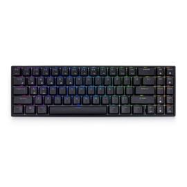 MEKO Push 65% RGB LED Hotswap Bluetooth Double Shot ABS Mechanical Keyboard (Kailh Box White)