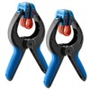 Medium Spring Clamps (Pair) – Easy Squeeze Bandy Clamps Woodworking