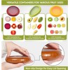 Fruit And Vegetable Storage Containers,Vegetable Sha Transparent Film Reusable Food