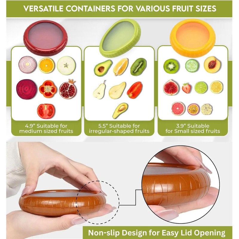 Fruit And Vegetable Storage Containers,Vegetable Sha Transparent Film Reusable Food