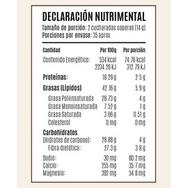 Birdman Linaza Dorada Molida en Frío  fuente de Omega 3, Fibra  Magnesio  Sin Gluten  500g