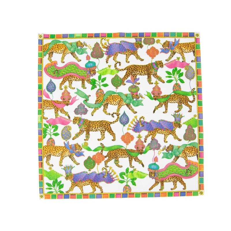 Caspari Kasbah Cocktail Napkins - 20 Per Package