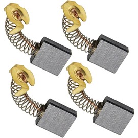 QINALO 999-044 Carbon Brushes ，Compatible D24000 DW713 DW715 DW716, Replacement for Hitachi 999044, S7-17/44, Dewalt 614367-00 & 5140024-30,Ridgid 0502025007 (4-pack)