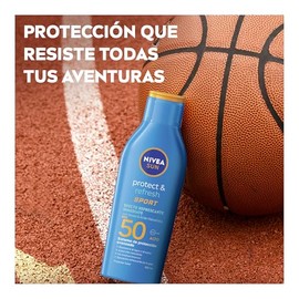 Protector Solar Corporal NIVEA SUN Protect  Refresh Sport En Locin FPS 50 200Ml, Rpida Absorcin                                                       