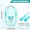 Geiserailie 2PCS XL Oxygen Mask with 6.6 Ft Tubing and