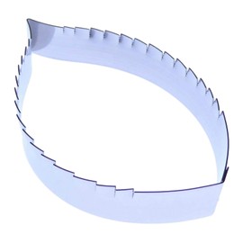 Rose Leaf Stainless Steel Sugarcraft Cutter (Extra Large 78mm)