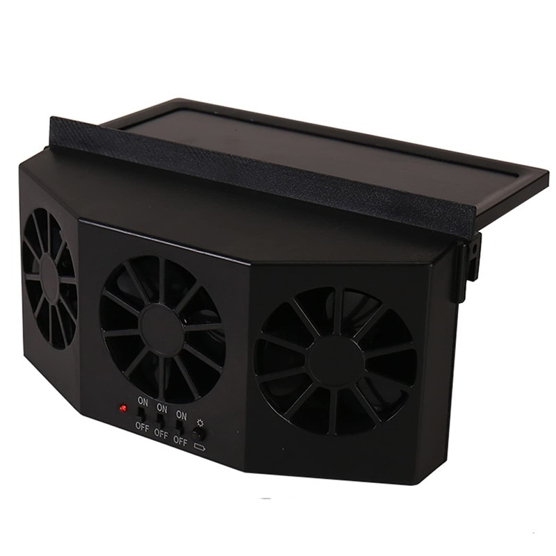 CYDZSW Car Solar Powered Window Exhaust Fan,Car Air Purifier,Car Solar