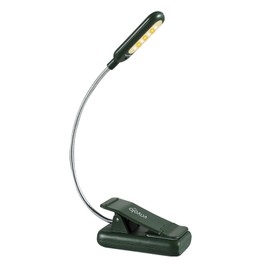 VAVOFO Rechargeable Book Light for Reading in Bed Kids, 7 LED Reading Light with 9-Level Warm Cool White Daylight, Eye Care Lamp with Power Indicator for Bookworms (Garden Green)