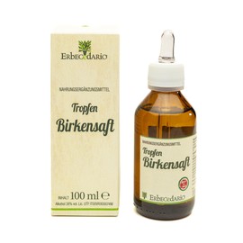 Birkenwasser Gemmomazerat - Entgiftungs Detox-Behandlung gegen das Auftreten von Cellulite-Unreinheiten und wassereinlagerungen loswerden und Nierenreinigend - 100ml