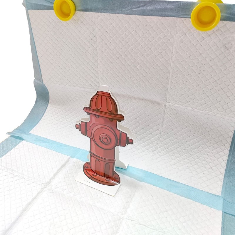 WQAPVHBG 10Pcs Fake Fire Hydrant for Dogs to Pee On,