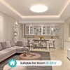 Ceiling Light LED Ceiling Light Flat Round Diameter 30 cm