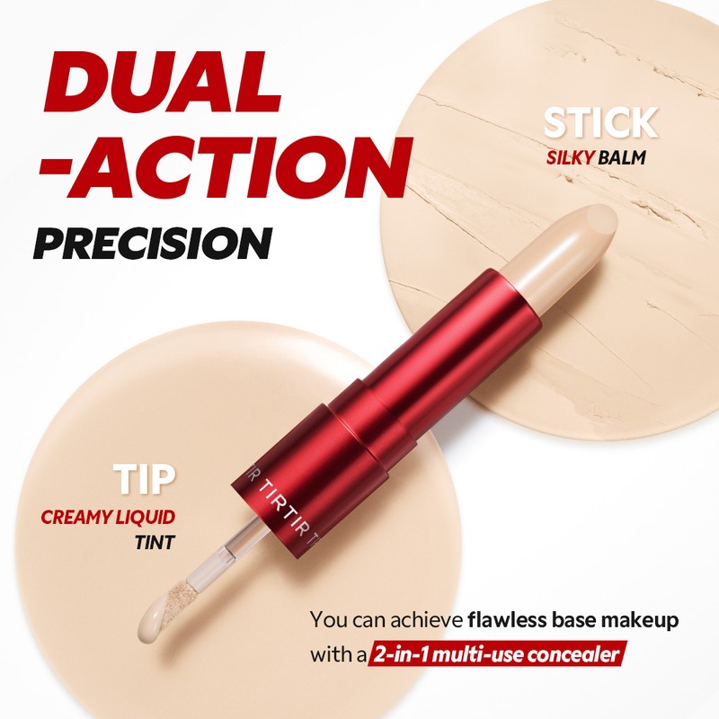 TIRTIR [20 colors] TIRTIR GLIDE & HIDE BLURRING CONCEALER (Liquid