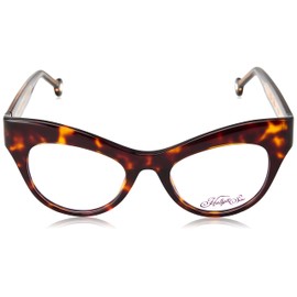 Hally & Son Women's Eyeglass Frame Hs900v02 Tortoise 49/20/135 Sunglasses, Tortoise, Tortoiseshell