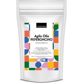 Limfood Aglio e Olio Spice 200 g Fine Spice Mix with Garlic, Italian Herbs and Chilies - Pleasantly Spicy