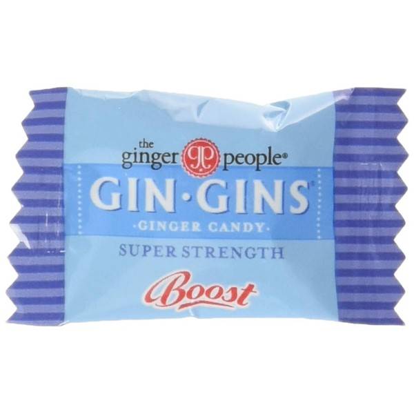 Gin Gins Super Strength Caramel Ginger Candy, 2lb Bag