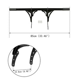 TCMT Driver & Passenger Highway Peg Crash Bar Protector Fit For Harley 2018-2025 Street Bob Heritage Classic 2018-2024 Softail Standard 2018-2020 Low Rider