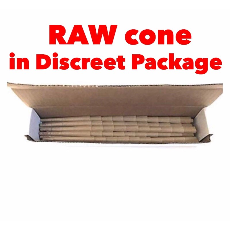 RAW 1 1/4 Size classic Cone(200PK)+cone filler grinder storage 3