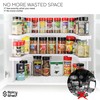 Spicy Shelf Deluxe - Expandable 2 Tiered Spice Rack Organizer