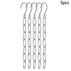Metal Space Saving Hanger Organizer Chain for Closets