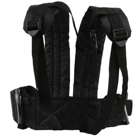 Cinturón de Seguridad para Motocicleta, Correa de Seguridad para Niños E-Bike, Bicicleta Eléctrica Negra, Motocicleta para Niños para bebé (Sin logotipo de oso)