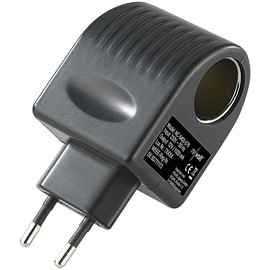 revolt 12volt Adapter: Mini-Spannungswandler von 230 auf 12 Volt, 1 A / 12 Watt, Steckversion (Adapter 12 Volt, Mini Spannungswandler 12V 230V, Zigarettenanzünder Steckdose)