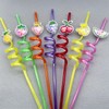 8 Pieces Reusable Straws Set - Curly & Bendy Straws